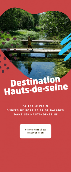 S'inscrire  la newsletter Destination Hauts-de-Seine